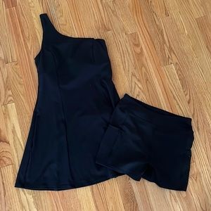 Halara one shoulder athletic dress